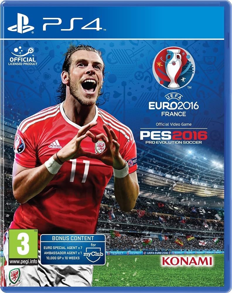 Гра Pro Evolution Soccer 2016 UEFA Euro 2016 France для Ps4 (Blu-ray диск) — фото 1