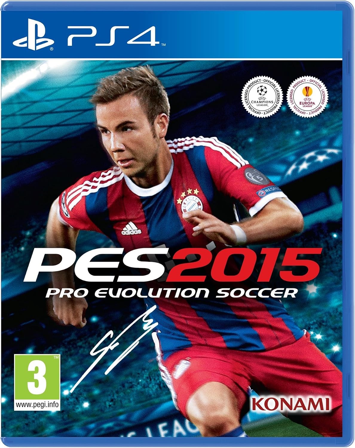 Гра Pro Evolution Soccer 2015 для Ps4 (Blu-ray диск) — фото 1
