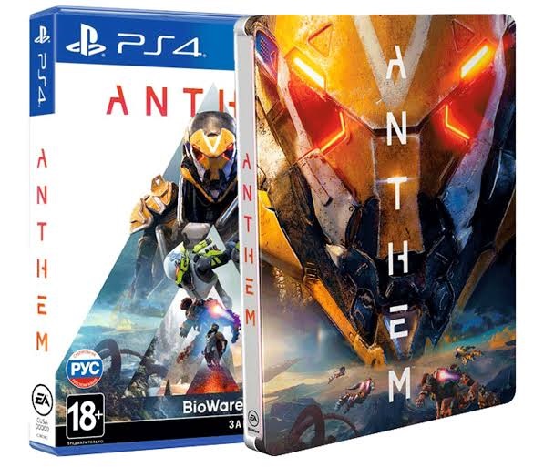 Гра Anthem Limited Steelbook Edition для Ps4 (Blu-ray диск) — фото 1