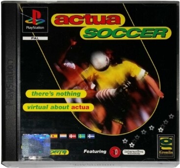 Гра Actua Soccer для Ps1 (DVD диск) Б/В — фото 1