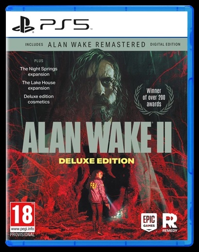 Гра Alan Wake II Deluxe Edition для Ps5 (Blu-ray диск) — фото 1