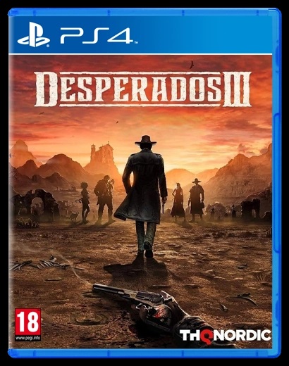 Гра Desperados III для Ps4 (Blu-ray диск) Б/В — фото 1
