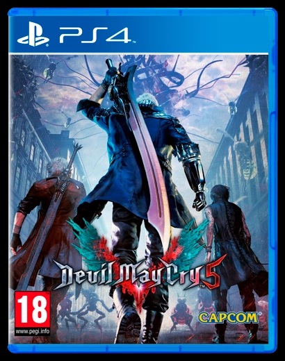 Гра Devil May Cry 5 для Ps4 (Blu-ray диск) Б/В — фото 1
