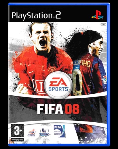 Гра FIFA 08 для Ps2 (DVD диск) Б/В — фото 1