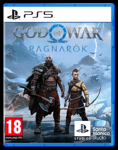 Гра God of War Ragnarok для Ps5 (Blu-ray диск) Б/В — фото 1