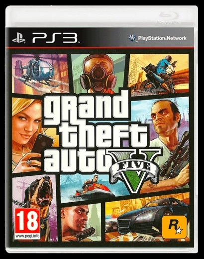 Гра Grand Theft Auto V для Ps3 (Blu-ray диск) Б/В — фото 1