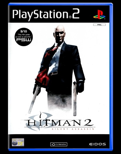 Гра Hitman 2: Silent Assassin для Ps2 (DVD диск) Б/В — фото 1