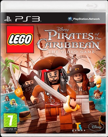 Гра LEGO Pirates of the Caribbean для Ps3 (Blu-ray диск) — фото 1