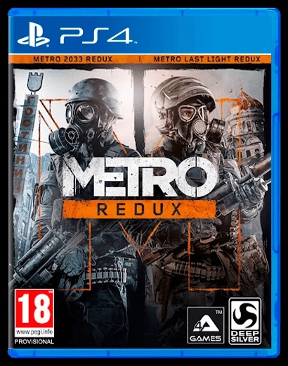 Metro Redux для Ps4 (Blu-ray диск) Б/В — фото 1