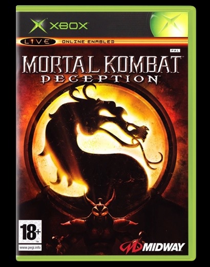 Гра Mortal Kombat: Deception для XBox Original (DVD диск) Б/В — фото 1