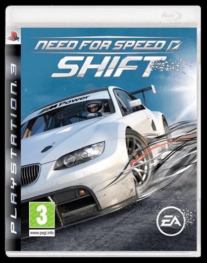 Гра Need for Speed: Shift для Ps3 (Blu-ray диск) — фото 1
