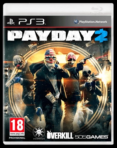 Гра PayDay 2 для Ps3 (Blu-ray диск) — фото 1