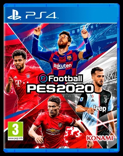 Гра PES 2020 для Ps4 (Blu-ray диск) Б/В — фото 1
