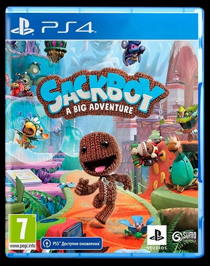 Гра Sackboy: A Big Adventure для Ps4 (Blu-ray диск) Б/В — фото 1