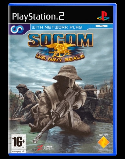 Гра SOCOM: U.S. Navy SEALs для Ps2 (DVD диск) Б/В — фото 1