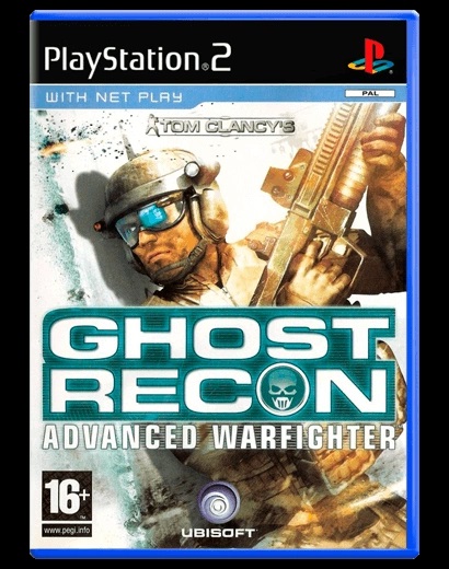 Гра Tom Clancys Ghost Recon Advanced Warfighter для Ps2 (DVD диск) Б/В — фото 1