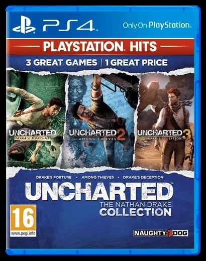 Гра Uncharted The Nathan Drake Collection для Ps4 (Blu-ray диск) — фото 1