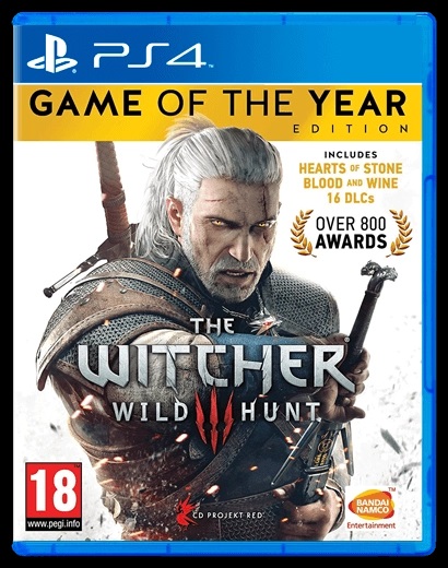 Гра Witcher 3 Wild Hunt GOTY для Ps4 (Blu-ray диск) Б/В — фото 1